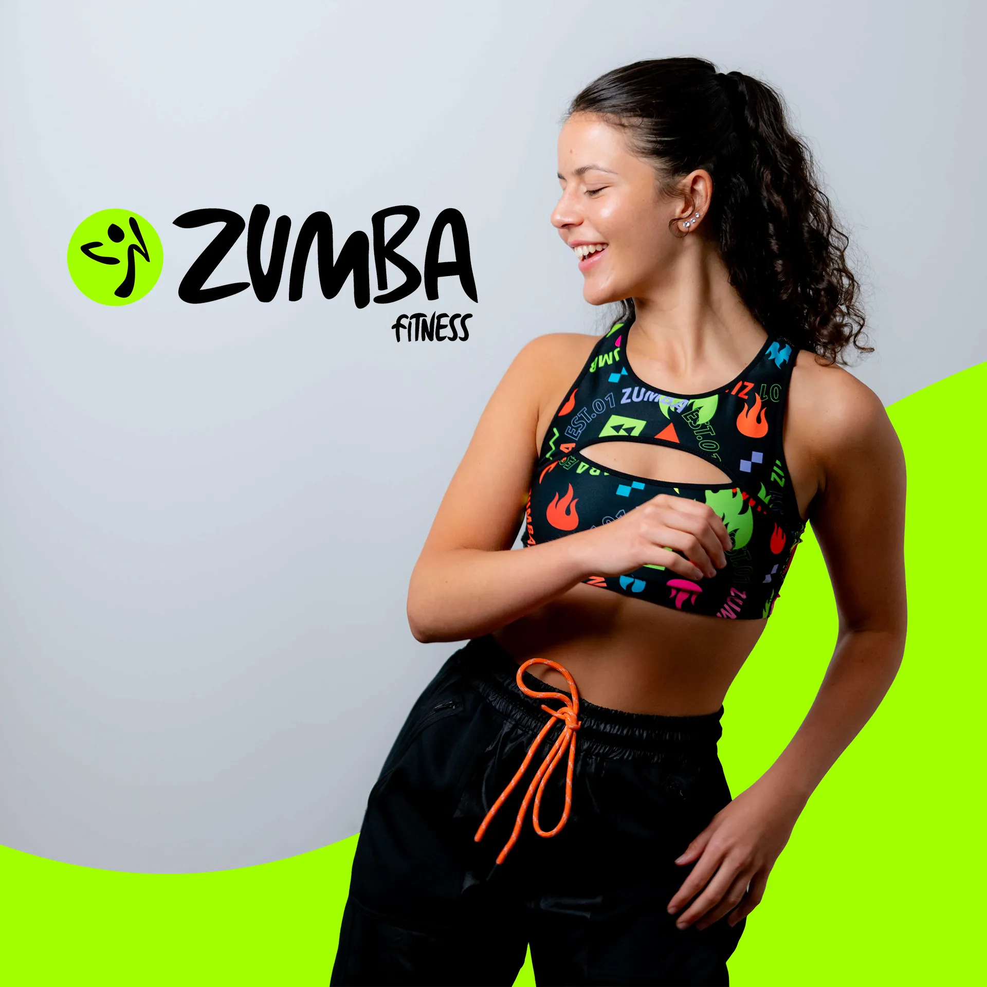 Zumba instructor marketing content and commercial photography