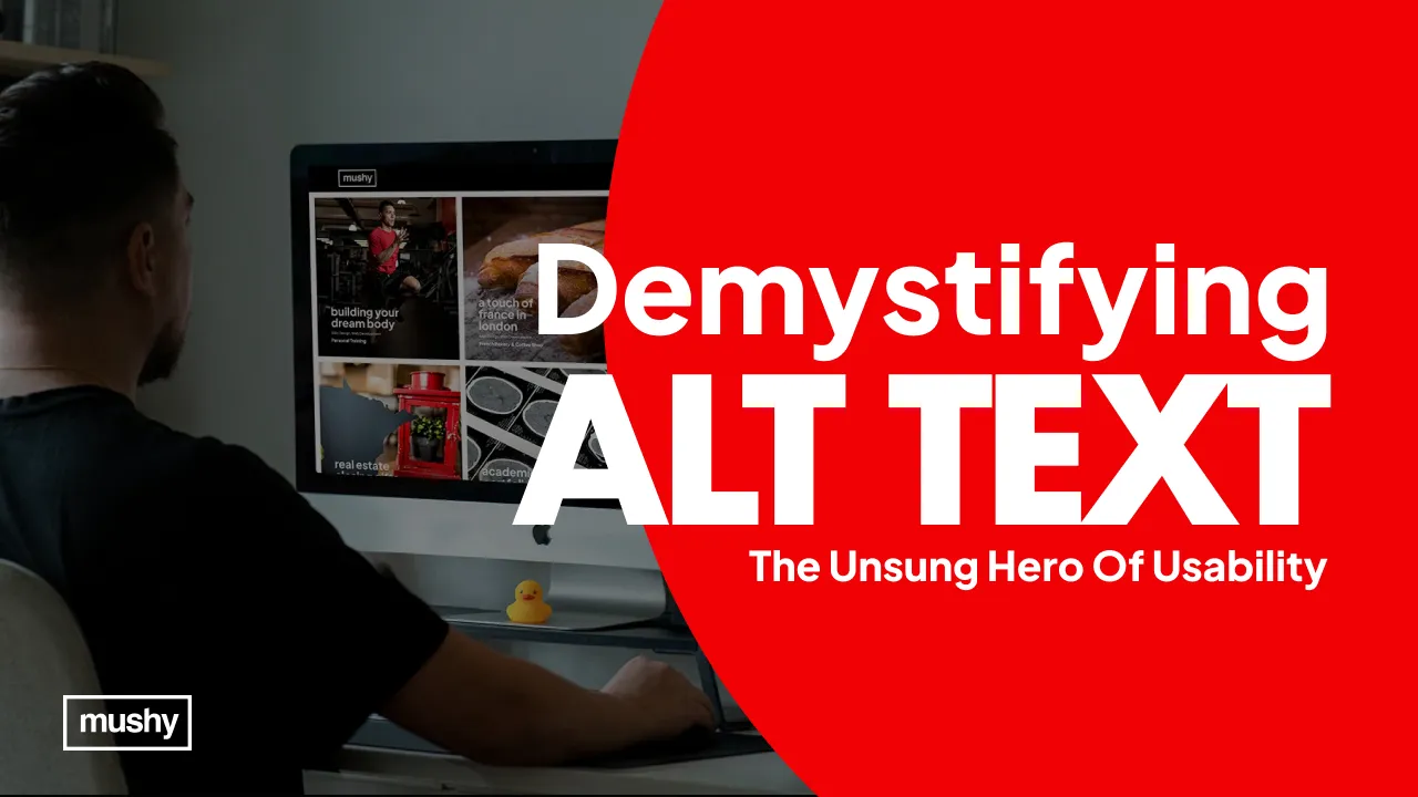 Demystifying alt text, the unsung hero of usability