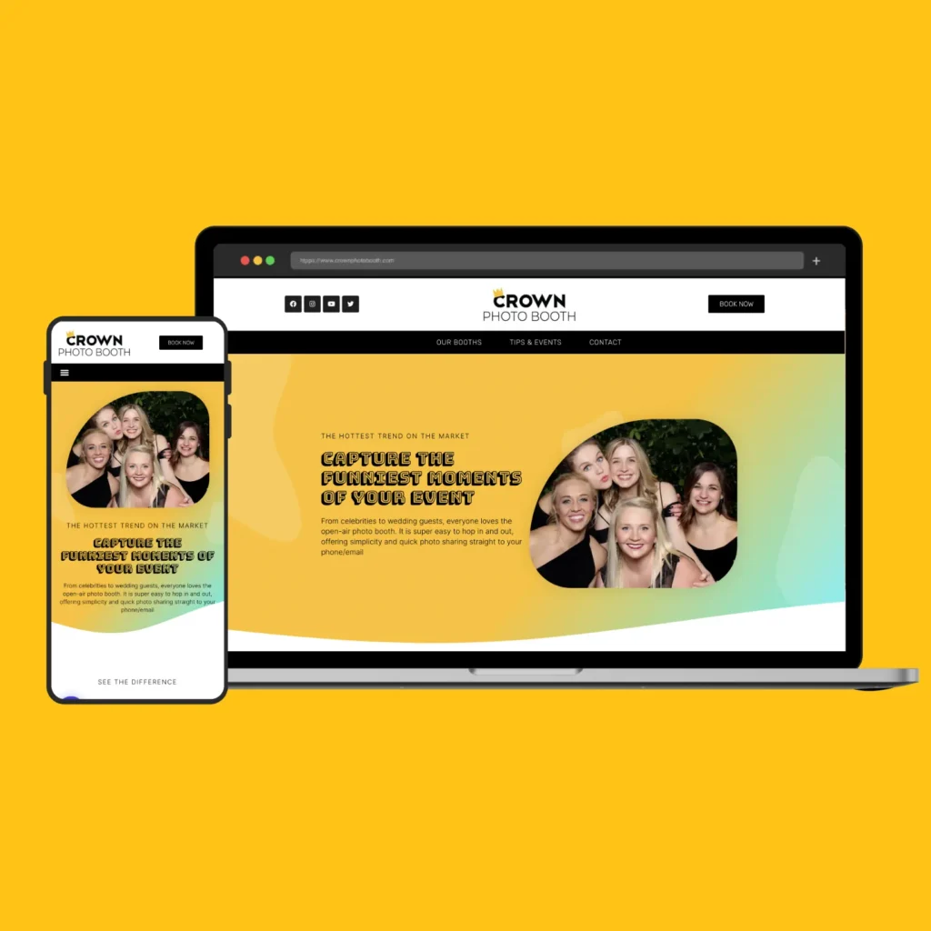 web design work - Responsive Design, areas we work with